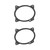 Metra 82-8152 Speaker Adapter Plates for Select Toyota Vehicles, Most 6-by-9-Inch Speakers, Pair