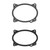 Metra 82-8152 Speaker Adapter Plates for Select Toyota Vehicles, Most 6-by-9-Inch Speakers, Pair