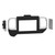 Metra 95-7398 Double-DIN Dash Kit — Hyundai Venue 2020-2021 — Matte Black with Silver Vent Trim