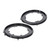 Metra 82-8602 Speaker Adapter Plates for Tesla Model S and Model X with Premium Audio, 6.5-Inch to 6.75-Inch, Pair