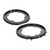 Metra 82-8602 Speaker Adapter Plates for Tesla Model S and Model X with Premium Audio, 6.5-Inch to 6.75-Inch, Pair