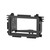Metra 95-7810B Double-DIN Dash Kit — Honda HR-V 2016-2022 — Matte Black