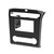 Metra 95-7297 Single-DIN or Double-DIN Dash Kit — Hyundai Santa Cruz 2022-2024 (without factory NAV & with manual climate controls) — Gloss Black with Silver Trim