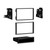 Metra 99-7818 Single-DIN or Double-DIN Dash Kit — Honda Pilot 2003-2008