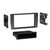 Metra 99-9109B Single-DIN or Double-DIN Dash Kit — Audi A3 2006-2013 — Matte Black
