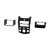 Metra 99-7338B Single-DIN or Double-DIN Dash Kit — Kia Forte 2010-2013 — Matte Black