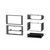 Metra 99-5824B Single-DIN or Double-DIN Dash Kit — Ford Transit Connect 2010-2012 — Matte Black