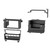 Metra 95-9312B Double-DIN Dash Kit — BMW 3 Series 1999-2006 — Matte Black