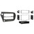Metra 99-7878B Single-DIN or Double-DIN Dash Kit — Honda Insight 2010-2014 — Matte Black