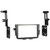 Metra 95-7866B Double-DIN Dash Kit — Acura Mdx 2001-2006 — Matte Black