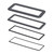 Metra 89-30-0900 Universal Single-DIN Trim Ring Assortment, 4 Pack