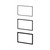 Metra 89-50-0900 Universal Double-DIN Trim Ring Assortment, 3 Pack