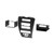 Metra 99-5821B Single-DIN or Double-DIN Dash Kit — Ford Fusion | Mercury Milan 2010-2012 — Matte Black