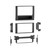 Metra 95-6534B Double-DIN Dash Kit — Dodge | Jeep 2007-2008 — Matte Black