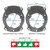 Metra 82-4202 Universal Speaker Adapter Plates for 6-Inch to 6.75-Inch Speakers, Pair