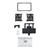 Metra 95-7801 Double-DIN Dash Kit — Acura | Honda | Isuzu 1988-2006
