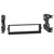 Metra 99-3051 Single-DIN or Double-DIN Dash Kit — Chevy Corvette 1990-1996 — Matte Black