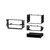 Metra 99-3306 Single-DIN or Double-DIN Dash Kit — Chevrolet Aveo 2007-2011 | Pontiac G3 2009-2010