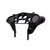 Metra 95-HDIF Double-DIN Dash Kit — Harley-Davidson FLH (Batwing Fairing) 1998-2013 — High-Gloss Black