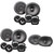 MB Quart Discus DS2-216 6.5 Inch Component Speakers with DK2-169 6x9 Inch Coax Speakers