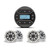 Wet Sounds SCOUT 6 4-Speaker Marine Kit with WS-MC-RND White