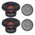 Memphis Audio MJP1022 Dual 10" DVC 2-Ohm Subwoofers, Grilles