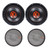 Memphis Audio MJP1044 Dual 10" DVC 4-Ohm Subwoofers, Grilles