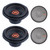 Memphis Audio MJP1222 Dual 12" DVC 2-Ohm Subwoofers, Grilles