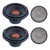 Memphis Audio MJP1244 Dual 12" DVC 4-Ohm Subwoofers, Grilles