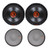Memphis Audio MJP1544 Dual 15" DVC 4-Ohm Subwoofers, Grilles