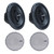 Memphis Audio PRX12FTV Dual 12" Subwoofers, Grilles
