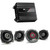 MB Quart FA2-400.4 FORMULA 400 Watt Amplifier 4-Channel Car Audio Amplifier with MB Quart FKB113 Formula 5.25" and FKB110 Formula 4" Coax Speakers