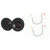 JBL Stage3637FAM 6.5" 3-Way Coax w/Toyota 1987-Up Speaker Harness - Pair