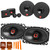 JBL 1 pair of CLUB-602CAM 6.5" Component Speakers and 1 pair of CLUB-6422FAM 4x6" Coax Speakers