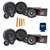 MB Quart - 2-Pairs of Premium PS1-316 3-Way Component Systems