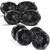 MB Quart Bundle- 2 Pairs NP1-169 6x9" Premium Marine Speakers with 2 Pair NP1-116 6.5" Premium Marine Speakers (Black Frame with Black, Silver and White Grills Included)