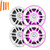 Infinity KAPPA6120M - Two Pairs Of Kappa Marine KAPPA6120M White 6.5" Premium 2-Way RGB LED Coaxial Speakers