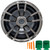 Infinity 10MBLCR 10" OEM Replacement 250W Marine LED Subwoofer - Chrome, with MTX WET500.1 500W Mono Amplifier
