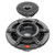 JBL Three Pairs of MARINESTADIUM82 8" Premium 2 Way Coaxial RGB LED Speakers - GRAY
