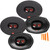 JBL 2-Pairs CLUB-9632AM 6x9" Three-way Car Audio Speaker
