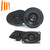 Infinity Reference - REF-6532IX 6.5" 2-Way Car Audio Speakers, And REF-6432CFX 4x6" 2-Way Car Audio Speakers Package