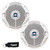 JBL MS6520B OEM Replacement Speakers - Marine 6.5 Inch Two-way Speakers - Pair, White