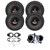 JBL Two CLUB625AM CLUB Series 6.5" Coax (Pair) with JP-1014 6.5" Front Speaker Pods and JP-1015 6.5" Soundbar Speaker