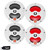 JBL MS65LW - Two Pairs Of MS65LW Marine 6.5 Inch White Two-way RGB-LED Speakers