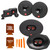 JBL 1 Pair of CLUB-602CTPAM 6.5" Component Speakers with Tweeter Pods and 1 Pair of CLUB-9632AM 6x9" Three Way Speakers