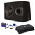 JBL S2-1024SS 1-10" Loaded Ported Subwoofer Enclosure with JBL STAGE A3001 300 Watt Mono Amplifier and Wiring Kit