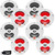 JBL MS65LW - Four Pairs Of MS65LW Marine 6.5 Inch White Two-way RGB-LED Speakers