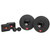 JBL 1 pair of CLUB-602CAM 6.5" Component Speakers and 1 pair of CLUB-602CTPAM 6.5" Component Speakers with Tweeter Pods