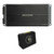 Kicker 47KEY5001 Mono Amp + 50TCWC104 10" CompC Subwoofer Box Bundle