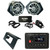 NavAtlas RZR1ZONE2 - NA30C 3" Source Unit with Kick-Panel Speakers, Amplifier, and Wiring Kit Compatible with 2016-2020 Polaris RZR Turbo (Non S)
